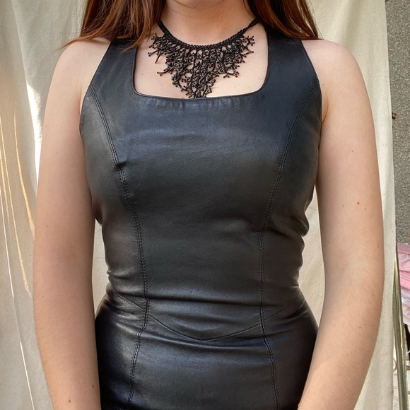 Leather dress - Picture 7 of 8